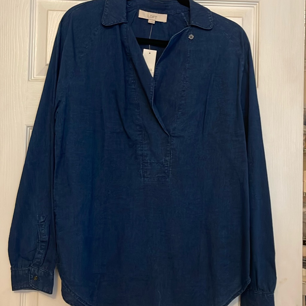 Brand New Denim Blouse